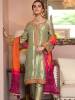 Pakistani Bridal Party Dress with Bandhani Dupatta Fairfax Maryland USA