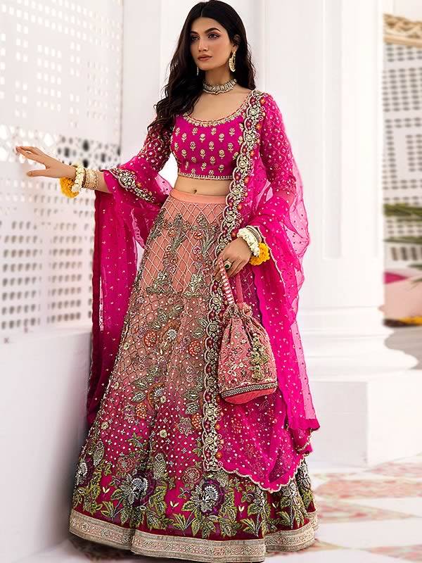 Designer Bridal Lehenga Wixom Michigan USA Deepak Perwani Lehenga