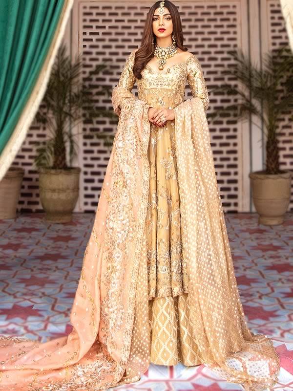 Pakistani Walima Bridal Dress Design Oslo Norway Latest Bridal Walima