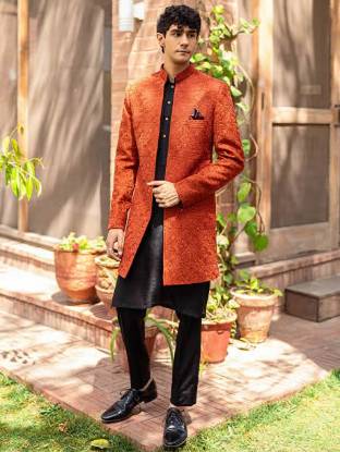 Mens Bespoke Sherwani Suits Woking England UK Sherwani for Nikah Ceremony