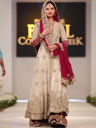 Mehdi Bridal Dresses Off White Birdal Dress Pakistani Bridal Dresses UK USA Canada		