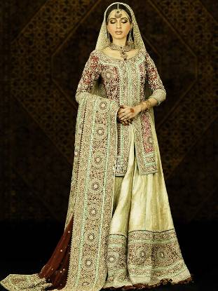 Pakistani Bridal Dresses Designer Mehdi Bridal Lehenga Wedding Dresses