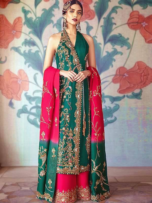 Angrakha Dress Sydney Australia Indian Pakistani Angrakha Dresses with Palazzo
