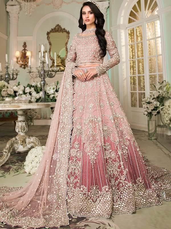 Pakistani Bridal Lehenga San Diego California USA Maria B Bridal Lehenga for Walima