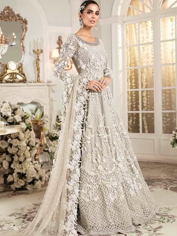Pakistani Bridal Maxi Dress Haywar California USA Maria B Maxi Dresses