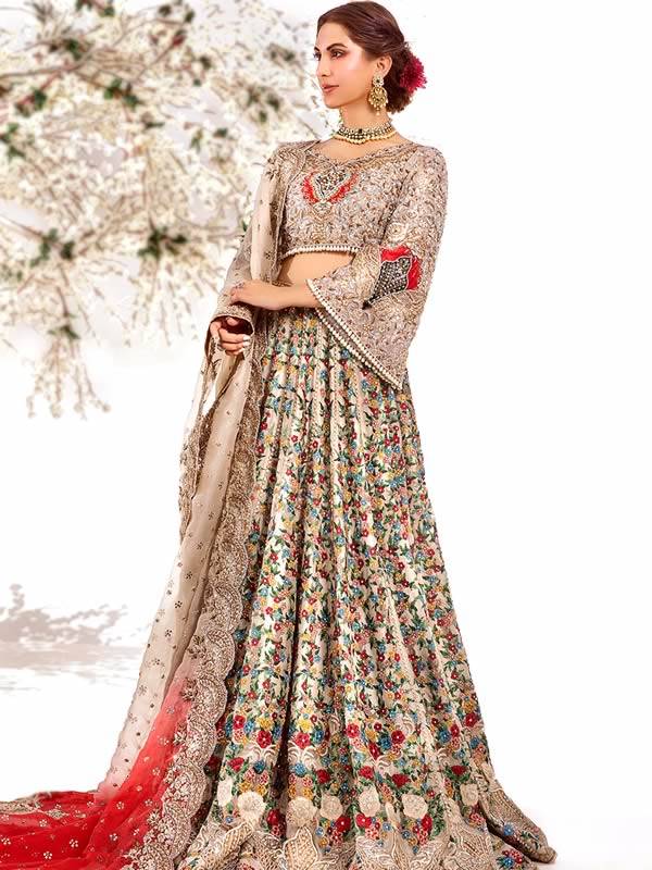 Apricot Lehenga Choli for Reception Santa Clara California USA Indian Reception Dresses