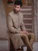 Groomswear Raw Silk Sherwani South London UK Graceful Mens Sherwani Suits