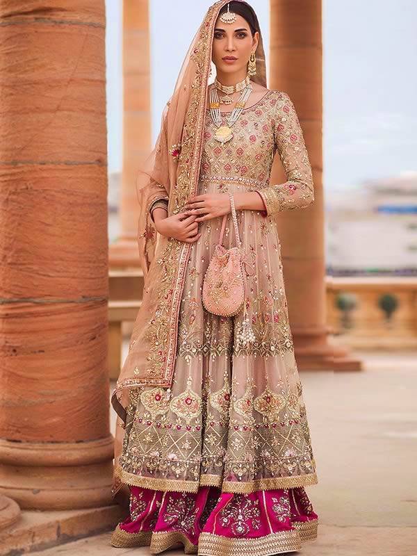 lucknowi gharara designs