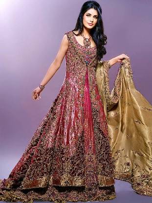 Pakistani Bridal Maxi Jersey City New Jersey USA Nilofer Shahid Wedding Dresses