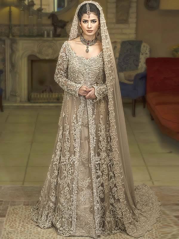 Latest Walima Bridal Lehenga for Valima Boston Massachusetts USA Nilofer Shahid Valima Dresses