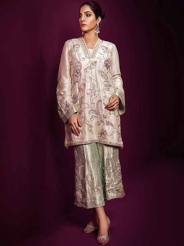 Kurti Style Party Wear Geneva Switzerland Pakistani Designer Party Wear