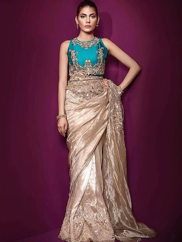 Party Wear Saree Hicksville New York USA Pakistani Wedding Saree Collection