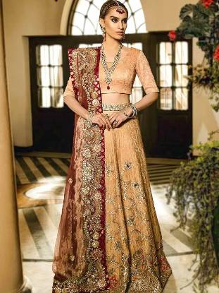 Wedding Lehenga Flushing New York USA Groom Sister Wedding Dresses