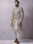 Graceful Mens Sherwani in Raw Silk Keynes UK On-Trend Groomswear Sherwani