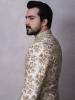 Graceful Mens Sherwani in Raw Silk Keynes UK On-Trend Groomswear Sherwani