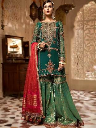 Manish Malhotra Sharara Dresses Austin Texas TX USA Indian Designer Sharara