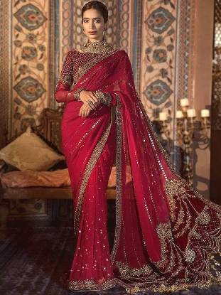 Designer Sarees Houston Texas TX USA Pakistani Designer Saree Collection