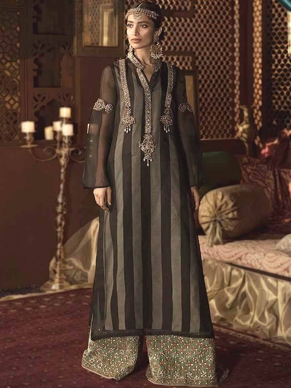 Buy Ladyline Designer-Partywear-Salwar Kameez-Palazzo Pants-Indian Pakistani  Suit Online at desertcartZimbabwe