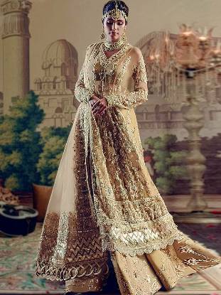 Bridal Anarkali Suit for Walima Williston Park New York USA Elan Bridal Anarkali Sharara Suits