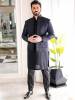 Black Mens Prince Coat in Jamawar Green Street UK Good Looking Mens Prince Coat Suits