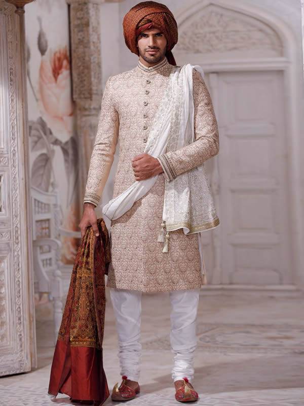 Sherwani Brands in Pakistan Tyne and Wear UK Designer Mens Sherwani Suit