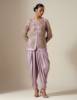 Picture of Paris Blue Vista Jacket with Dhoti Pants