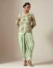 Picture of Paris Blue Vista Jacket with Dhoti Pants