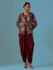 Picture of Paris Blue Vista Jacket with Dhoti Pants