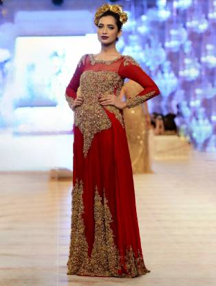 Traditional Wedding Gown Special Occasion Dresses HSY Bridal Collection PFDC 2014